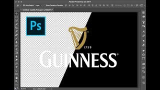 Quickly Remove the background from a logo in Photoshop in under 30 seconds [upl. by Ellecrad]