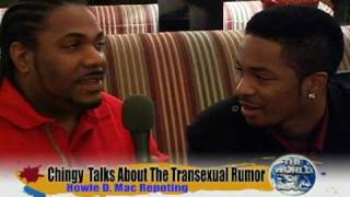 Chingy Transexual Rumor Interview [upl. by Ycnay]