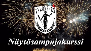 Pyrokratian näytösampujakurssin lopetus show 2024 [upl. by Aloap]