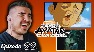 AANGS FIRST KISS KATARA amp AANG AVATAR THE LAST AIRBENDER EPISODE 22 REACTION [upl. by Orabla]