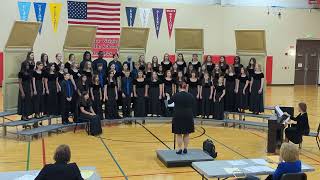 Kahler Middle School 7th Grade Choir  quotEatnemen Vueliequot  ISSMA Competition  31123 [upl. by Pacheco869]