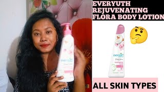 Everyuth naturals rejuvenating flora body lotion  review [upl. by Borchers633]