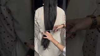 Hair transformation Mid length haircut 💇‍♀️￼ [upl. by Thia108]