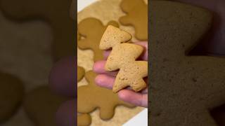 Gingerbread Cookies Recipe Easy and Quick to Make 🍪🎄 shorts gingerbread cookies [upl. by Nosneb]