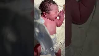 New baby born in favour for crying  shortvideo shorts trending viralvideo twitch newbaby [upl. by Atikel377]