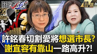 【霸凌懶人包】許銘春為選戰「切割謝宜容」遭酸還想選市長？霸凌者「有靠山」一路不斷高升！？ 【關鍵時刻】202411204 劉寶傑 張禹宣 姚惠珍 李家名 謝松善 林廷輝 [upl. by Assiren]