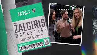 ŽalgirisBackstage Se02 Ep08 Game vs ASVEL [upl. by Anayeek]