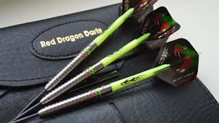 RED DRAGON Peter Wright SNAKEBITE 8 Darts  180 HD [upl. by Assirralc866]