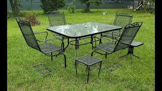 How To Prep amp Spray Paint Patio Furniture That Will Last For Years [upl. by Aliek]