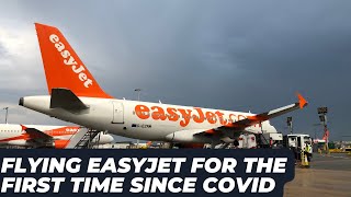 ✈Trip report  Easyjet A319  Smooth flying  Nice  London Gatwick ✈ [upl. by Naujtna]