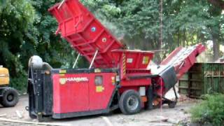 Hammel Shredder zerkleinerer Holz [upl. by Erdne]