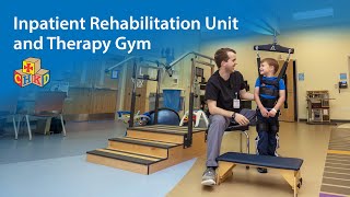 Virtual Tour of CHKDs Inpatient Pediatric Rehabilitation Unit amp Therapy Gym [upl. by Noel]