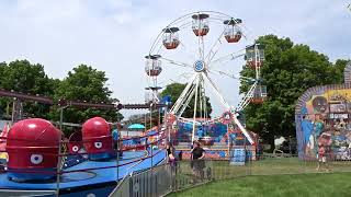 💫🎡Luna Wheel at 2022 Green County Fair [upl. by Sami251]