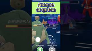 Garbodor destroza a Swampert pokemongopvp pvppokemon pokemon [upl. by Philo472]