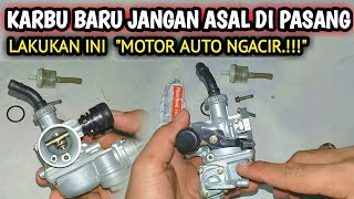 CARA PASANG KARBURATOR SUPRA GRAND PRIMA LEGENDA HONDA C SERIES [upl. by Sible]