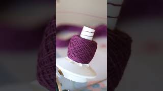 Winding a skein of yarn into a cake [upl. by Inaboy]