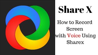 How to record screen with voice using Sharex [upl. by Theresina]