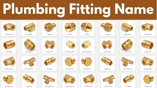 Plumbing Materials Name and Pictures  Plumbing Fittings Name  Plumbing Work  Plumbing Fixtures [upl. by Alvin]