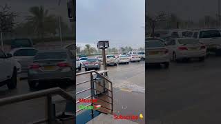 Raining in Oman  Ali Zia vlogs  Golden dragon mart Oman india gdmorning dubai oman pakistan [upl. by Steve]