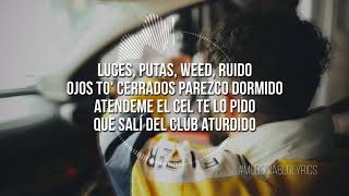 ZANTO • ATURDIDO • LETRA  LYRICS  • HQ [upl. by Lletnwahs]