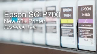 Epson SCP700  First Look Overview [upl. by Erving]