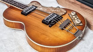 Hofner 5002 Club Bass 1967 Natural  KRUPI GUITARS [upl. by Nnel]