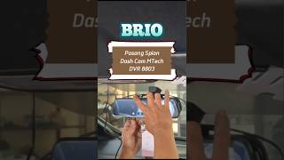 Spion Dash Cam MTech DVR 8803 di Brio🔥 dashcam mtech audiomobil brio bossaudiojogja yogyakarta [upl. by Lisabet]