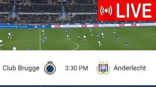 Live Match Club Brugge Vs Anderlecht  Belgian First Division A20242 [upl. by Ohnuj]