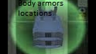 GTA LCS  All body armors locations [upl. by Ayekat]