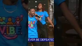 Never Be Defeated  Set Apart Praise Youth Choir  Live Performance [upl. by Atteloiv]