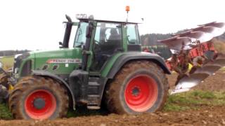 Fendt 714 Vario TMS mit Pöttinger HD [upl. by Jud588]