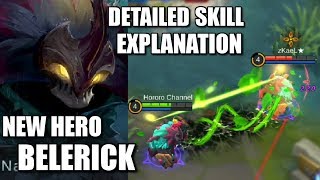 BELERICK SKILLS ANIMATION AND EXPLANATION [upl. by Doig]