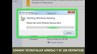 Comment désinstaller Windows 7 de son ordinateur [upl. by Shirlie]