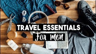 15 Travel Essentials for Men  What to Pack [upl. by Bergin]