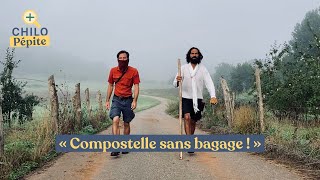 Film  Compostelle sans bagage  Sur le chemin de Compostelle sans le moindre bagage🎒 [upl. by Tjader]