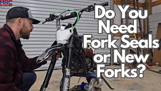 Do you Need Fork Seals or New Forks How to Remove and Install Forks [upl. by Niasuh]