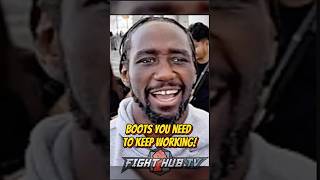 Bud Crawford SENDS MESSAGE to Jaron Ennis after his win over Chukhadzhian [upl. by Akiemahs341]