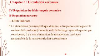 6  Circulation Coronaire 3 [upl. by Shepley608]