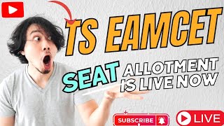 Ts eamcet Seat allotment live [upl. by Reinertson]