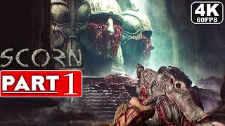 SCORN Gameplay Walkthrough Part 1 4K 60FPS PC ULTRA  No Commentary [upl. by Amocat]