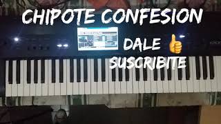 Piano tutorial Confesión Chipote [upl. by Had717]