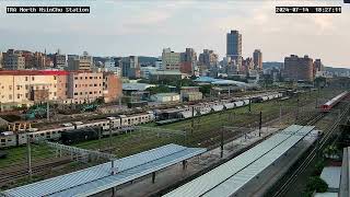 20240714 台鐵6581次 莒光兩鐵專列 北新竹車站 停車再開 [upl. by Disharoon706]