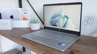 HP Laptop 14 Review and Unboxing 2022 [upl. by Eltotsira]