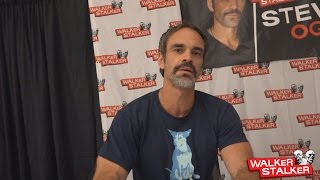 Walker Stalker Steven Ogg [upl. by Nerrej]