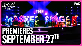 Season 10 Premieres Sept 27th on FOX  Official Teaser  The Masked Singer [upl. by Spense]