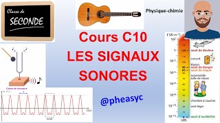 C10 LES SIGNAUX SONORES cours de physique en classe de seconde [upl. by Waring]