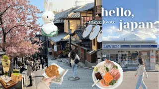 JAPAN VLOG 🍙 🌱 tokyo  kyoto mt fuji 🗻 getting my hair done cute cafes 🍨 [upl. by Roby]