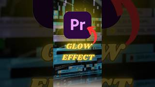 How to make Glowing text effect in premiere pro  Glowing text shorts [upl. by Yhtur]