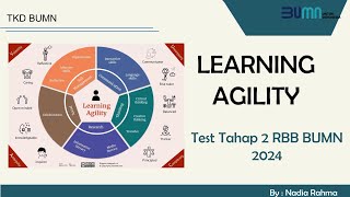 LEARNING AGILITY TEST TAHAP 2 RBB BUMN 2024 [upl. by Joli]