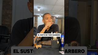 El susto de un barbero 🎃🤣 barbershop barberolatino humor [upl. by Siuqaj]